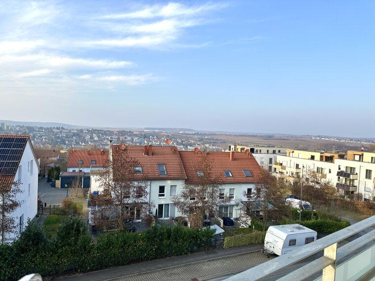 Weitblick vom Balkon