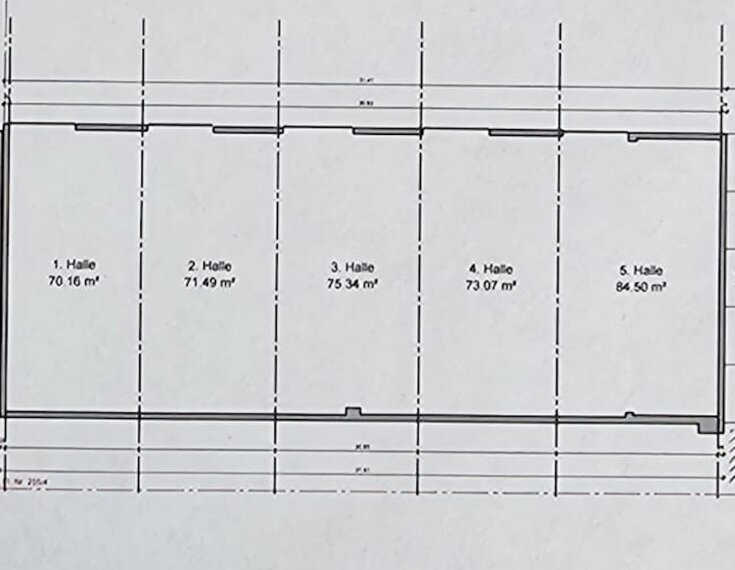 Grundriss alle Hallen
