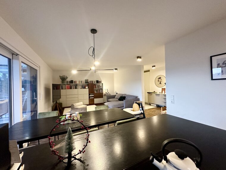 Blick aus der Küche