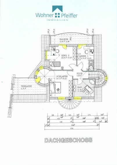 Grundriss Dachgeschoss