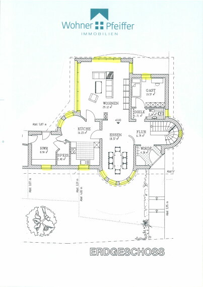 Grundriss Erdgeschoss