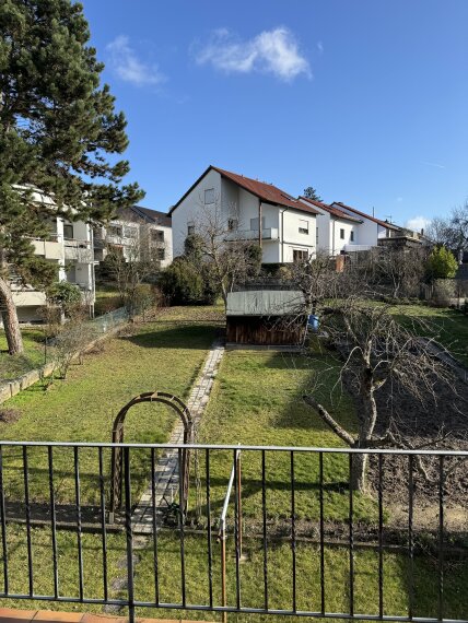 Aussicht vom Balkon